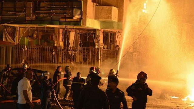Bağdat'ta bombalı saldırı Bağdat'ta bombalı saldırı