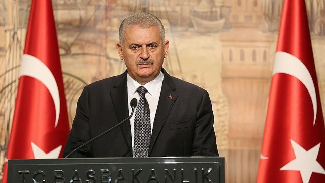 Başbakan Yıldırım, Al Thani ile görüştü Başbakan Yıldırım, Al Thani ile görüştü
