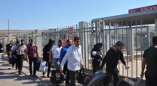 Bayramlaşma için 5 bin kişi Suriye tarafına geçti Bayramlaşma için 5 bin kişi Suriye tarafına geçti