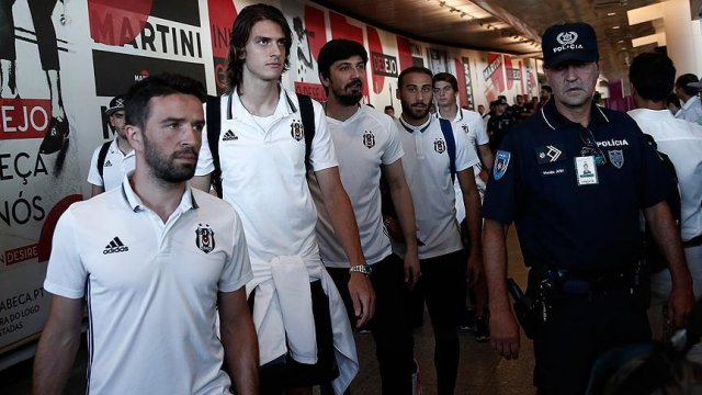 Beşiktaş Benfica maçı için Portekiz&#039;de