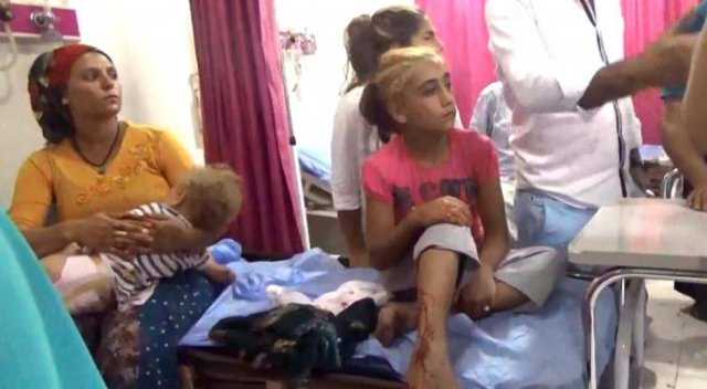 Birecik&#039;te eve ateş açıldı: 3 yaralı