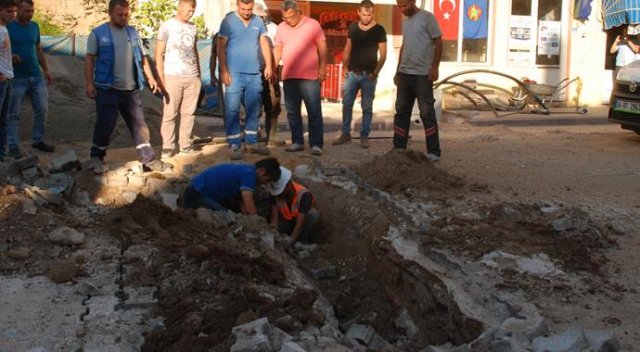 Çanakkale'de doğalgaz boru hattı patladı
