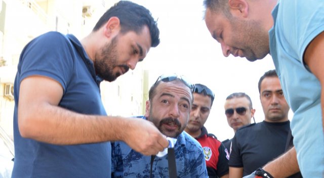Çantasını çalan çıplak ayaklı Suriyeli hırsızı yalın ayak kovaladı
