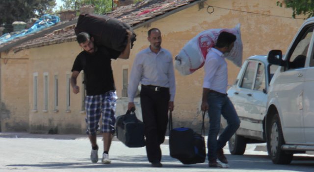 Cerablus'a dönüşler başladı Cerablus'a dönüşler başladı