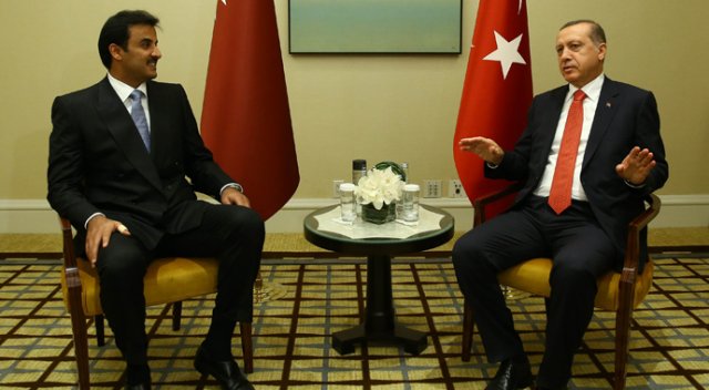 Cumhurbaşkanı Katar Emiri El Sani ile görüştü Cumhurbaşkanı Katar Emiri El Sani ile görüştü