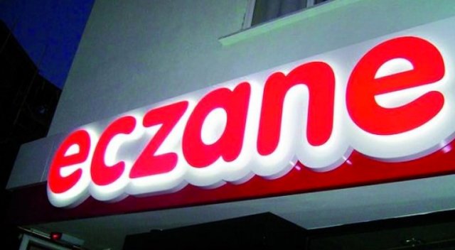 Eczanenin ismine ışıklandırma yasak Eczanenin ismine ışıklandırma yasak
