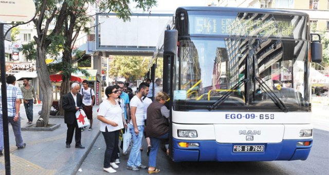 EGO otobüsleri, bayram süresince ücretsiz olacak EGO otobüsleri, bayram süresince ücretsiz olacak