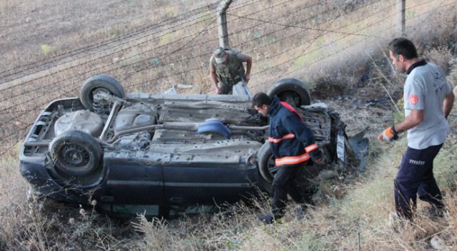 Elazığ&#039;da düğün konvoyunda kaza: 7 yaralı