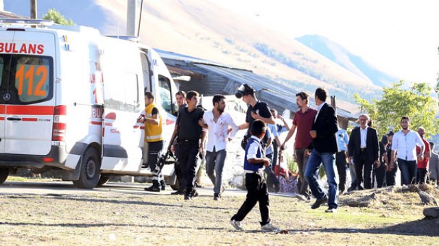 Erzurum&#039;da meydan kavgası