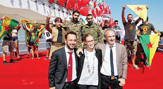 Film festivalinde PYD propagandası