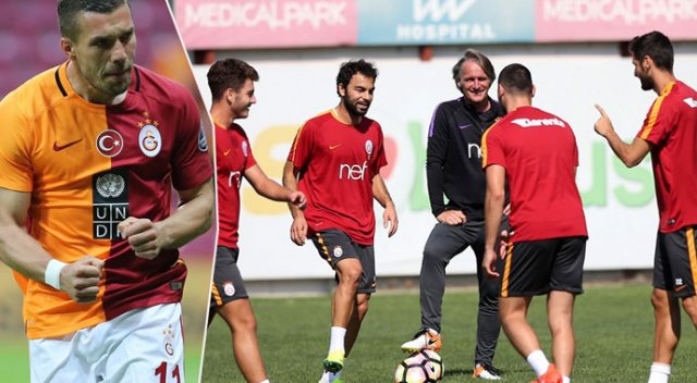 Galatasaray&#039;a Podolski&#039;den iyi haber