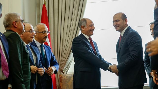 İçişleri Bakanlığı'nda devir teslim yapıldı İçişleri Bakanlığı'nda devir teslim yapıldı
