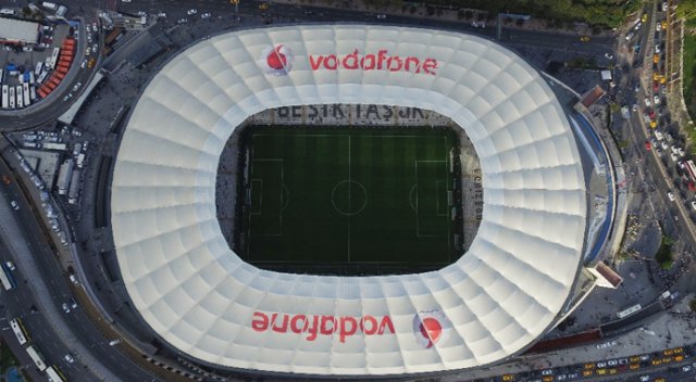 İlk derbi öncesi havadan görüntü İlk derbi öncesi havadan görüntü