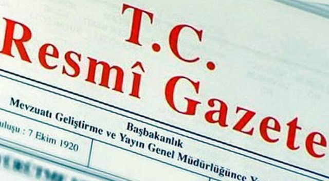 İsrail ile yapılan anlaşma Resmi Gazete'de İsrail ile yapılan anlaşma Resmi Gazete'de