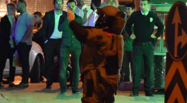 Konya'da şüpheli çanta paniği Konya'da şüpheli çanta paniği