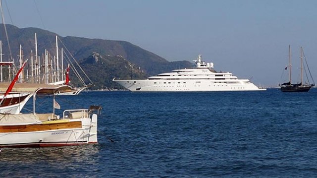 Lüks yata 1 milyon liralık yakıt ikmali