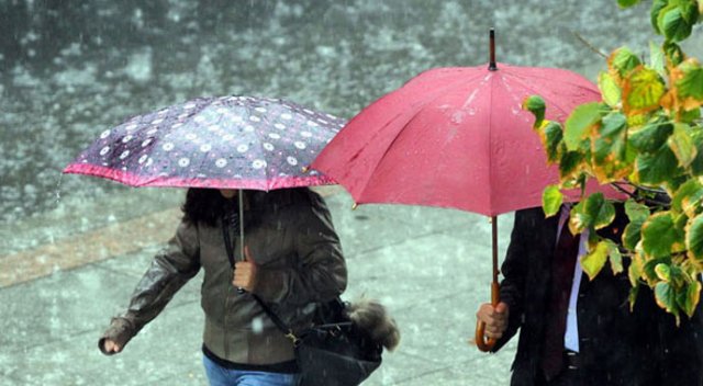 Meteoroloji'den şiddetli yağış uyarısı Meteoroloji'den şiddetli yağış uyarısı