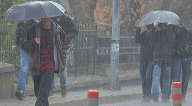 Meteoroloji uyardı! Sağanak yağış geliyor Meteoroloji uyardı! Sağanak yağış geliyor