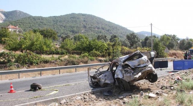 Milas&#039;a yeni atanan komiser kazada şehit oldu