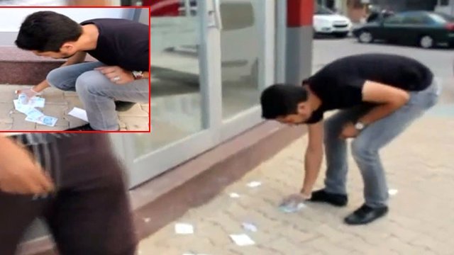 Sakarya'da ATM çöpünden 100 TL'lik banknotlar çıktı Sakarya'da ATM çöpünden 100 TL'lik banknotlar çıktı