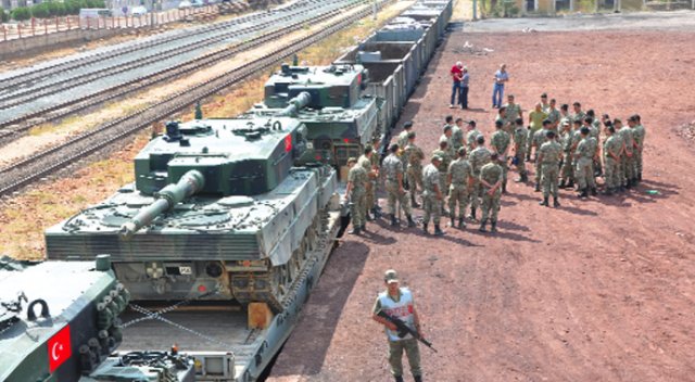 Şehir merkezinde tank top kalmadı