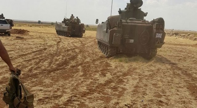 Türk tankları Çobanbey'de