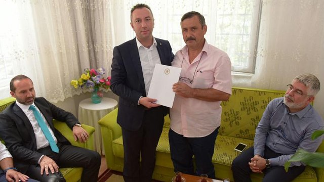 Yıldırım&#039;dan şehit ailelerine mektup