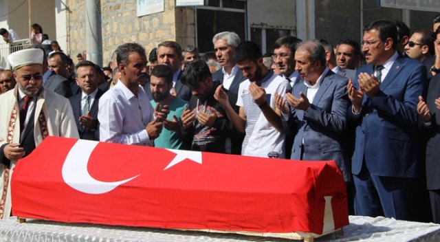 AK Partili başkan son yolculuğuna uğurlandı