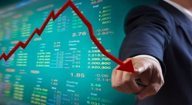 Borsa günü düşüşle kapattı