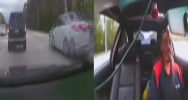 Burnu bile kanamadan kurtuldu