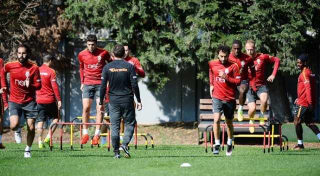 G.Saray, Gençlerbirliği maçı hazırlıklarını sürdürdü