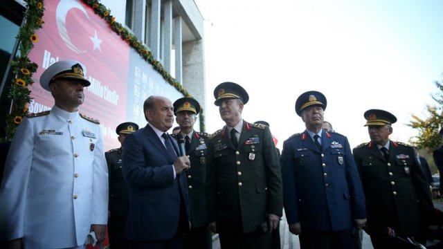 Genelkurmay Başkanı Orgeneral Akar İstanbul'da Genelkurmay Başkanı Orgeneral Akar İstanbul'da