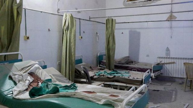 Halep'te sahra hastanesine bombalı saldırı