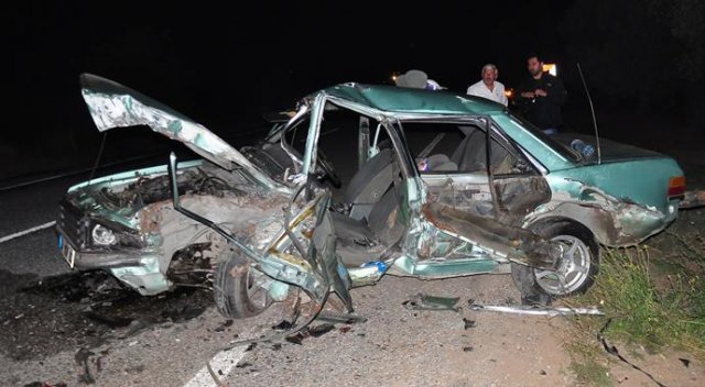 İznik'te feci kaza: 1 ölü, 2 yaralı