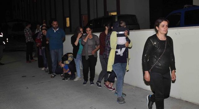 Manavgat'ta 31 kaçak göçmen yakalandı