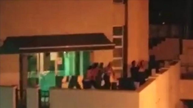 Müezzinin darp edilmesinin yeni görüntüleri ortaya çıktı