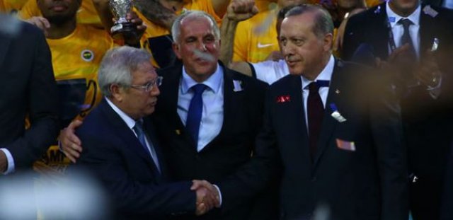 Obradovic'ten Erdoğan'a teşekkür! Obradovic'ten Erdoğan'a teşekkür!