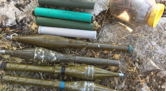 PKK’ya ait 7 sığınak ile 1 barınak bulundu