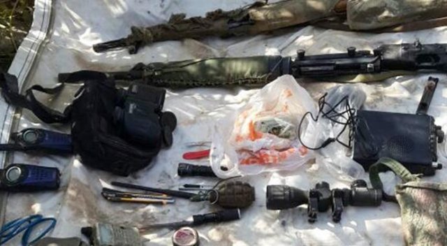 Siirt'te sığınakta cephanelik bulundu Siirt'te sığınakta cephanelik bulundu
