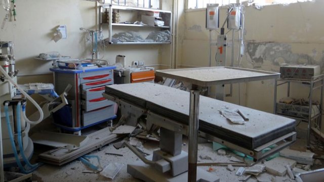 'Halep'teki hastanelerde hizmet durdu' 'Halep'teki hastanelerde hizmet durdu'