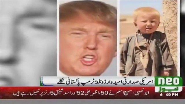 'Trump aslında Pakistanlı' 'Trump aslında Pakistanlı'