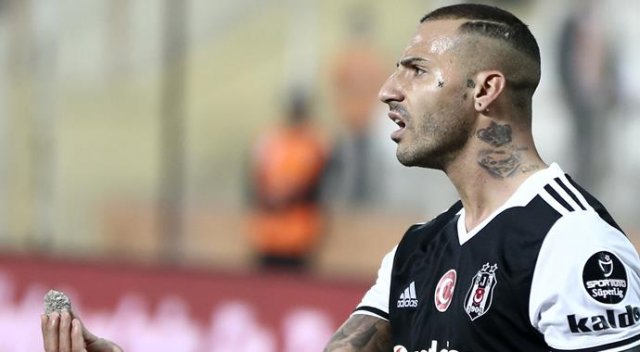 Adana'da Quaresma'ya taş atıldı Adana'da Quaresma'ya taş atıldı