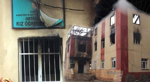 Adana'da yurttaki yangından kurtulan kız konuştu