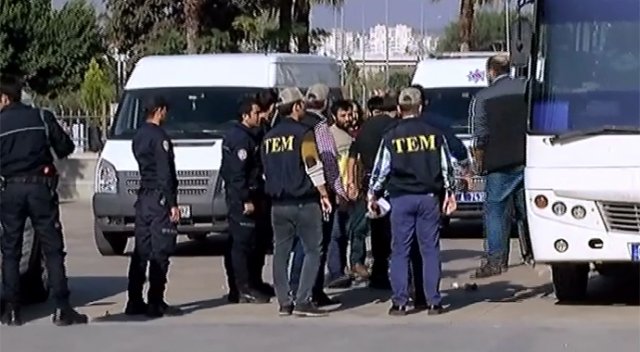 Antalya&#039;da PKK operasyonu, 13 gözaltı var