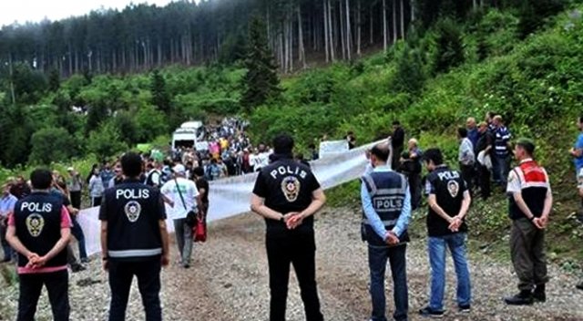Artvin'de eylem yasağı uzatıldı Artvin'de eylem yasağı uzatıldı