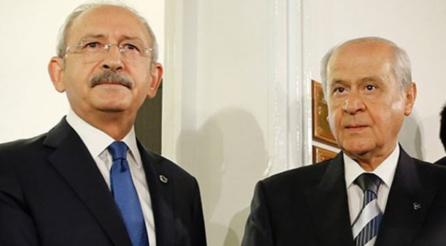 Bahçeli ve Kılıçdaroğlu&#039;na Bylock şoku