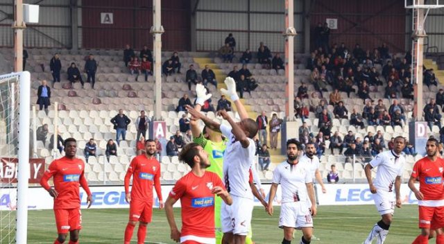 Bandırmaspor Boluspor’u tek golle geçti Bandırmaspor Boluspor’u tek golle geçti