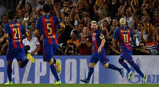 Barcelona, Messi'yle Celtic'i 2-0 devirdi Barcelona, Messi'yle Celtic'i 2-0 devirdi