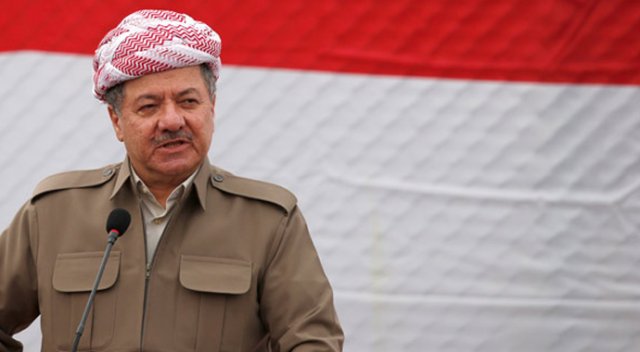 Barzani: Peşmerge DAEŞ'ten geri aldığı yerlerden çıkmayacak Barzani: Peşmerge DAEŞ'ten geri aldığı yerlerden çıkmayacak