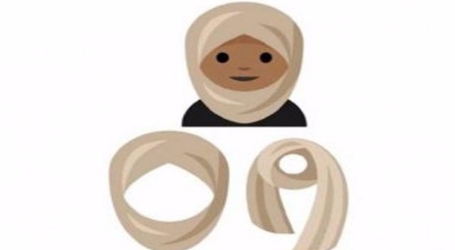 Başörtülü kadın emojisi geliyor